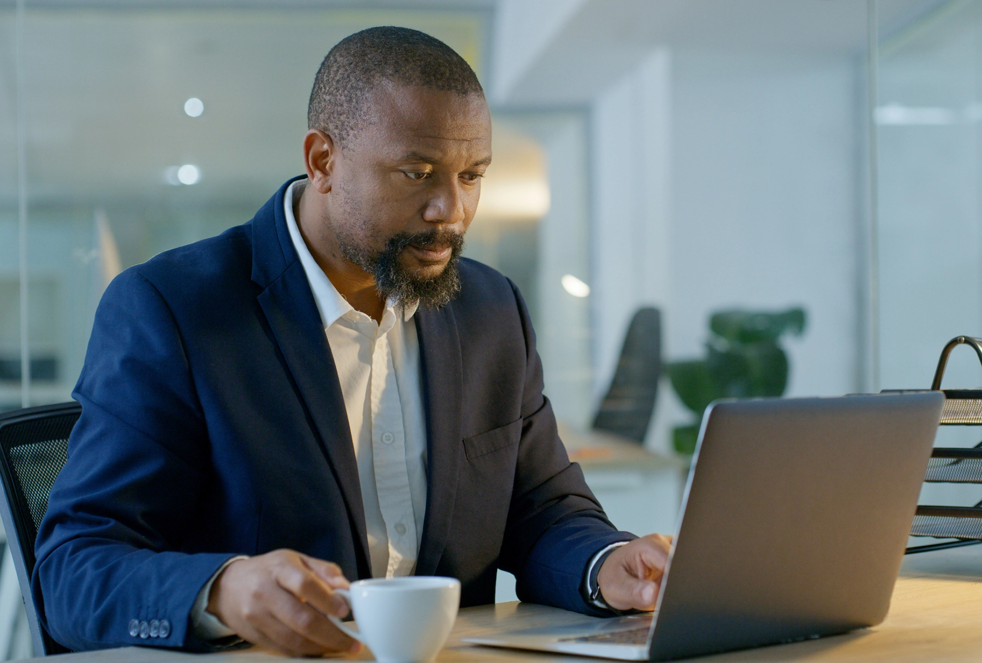 Man Reading The Value of a Diversified Portfolio