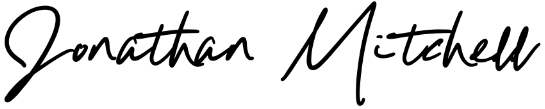 Jonathan Mitchell Signature