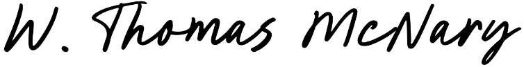 W. Thomas McNary Signature