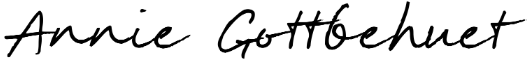 Annie Gottbehuet Signature